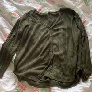 Tilly’s Military Green Sweater